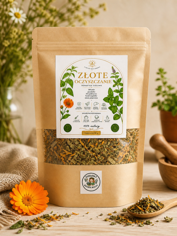 ZŁOTE OCZYSZCZANIE 🌿-80 g