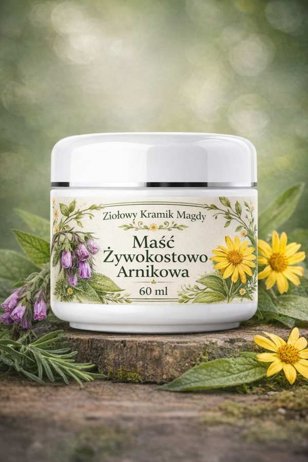 Maść żywokostowo-arnikowa na plecy -60 ml