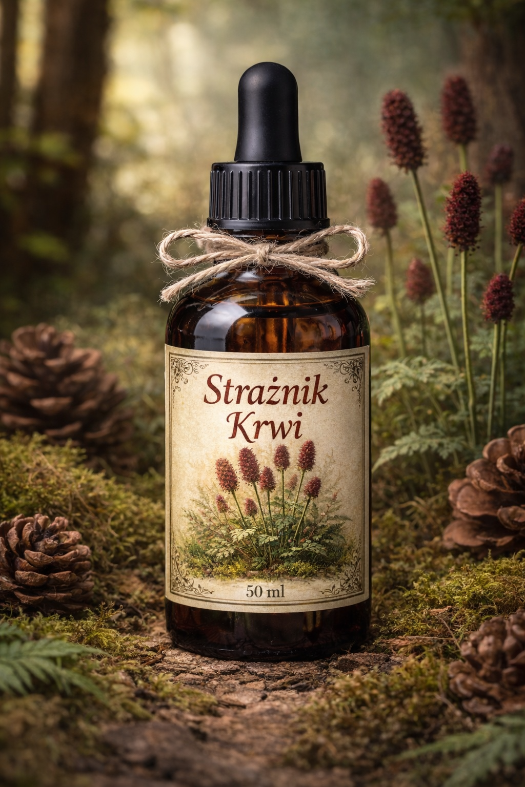 STRAŻNIK KRWI- NALEWKA Z KRWIŚCIĄGU 50 ML