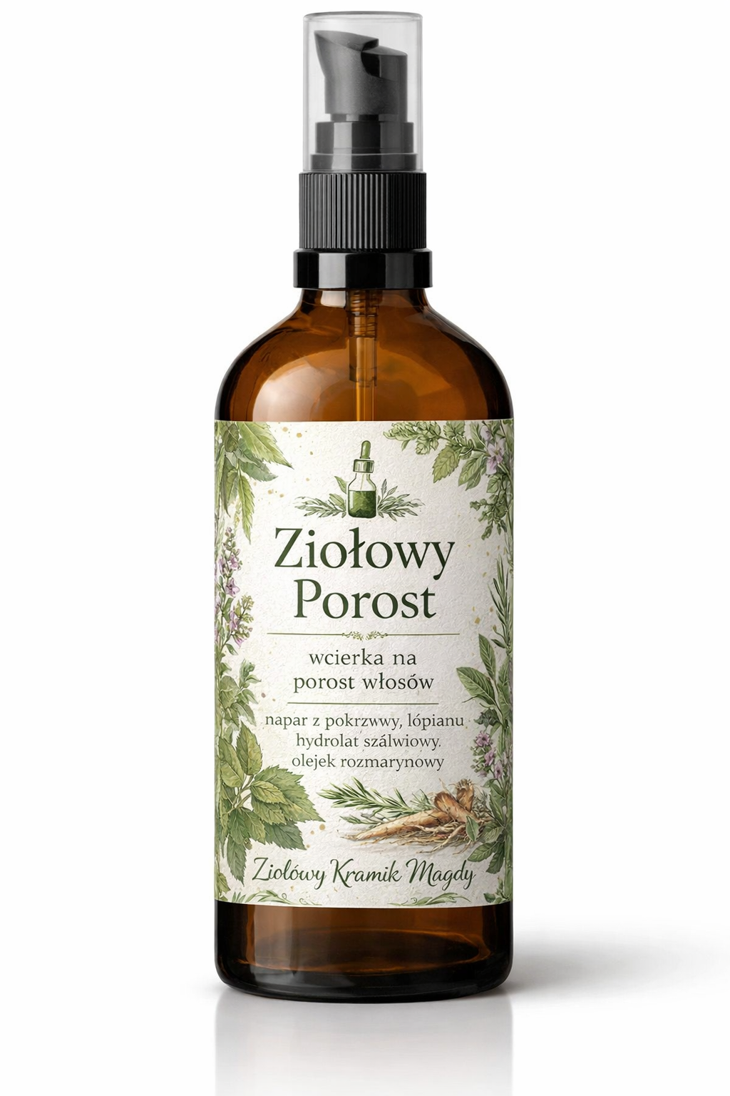 wcierka na porost włosów " ziołowy Porost" 50 ml