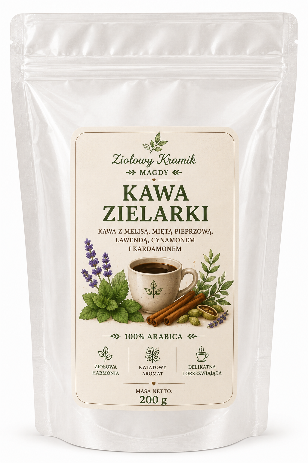 KAWA ZIELARKI -200 G