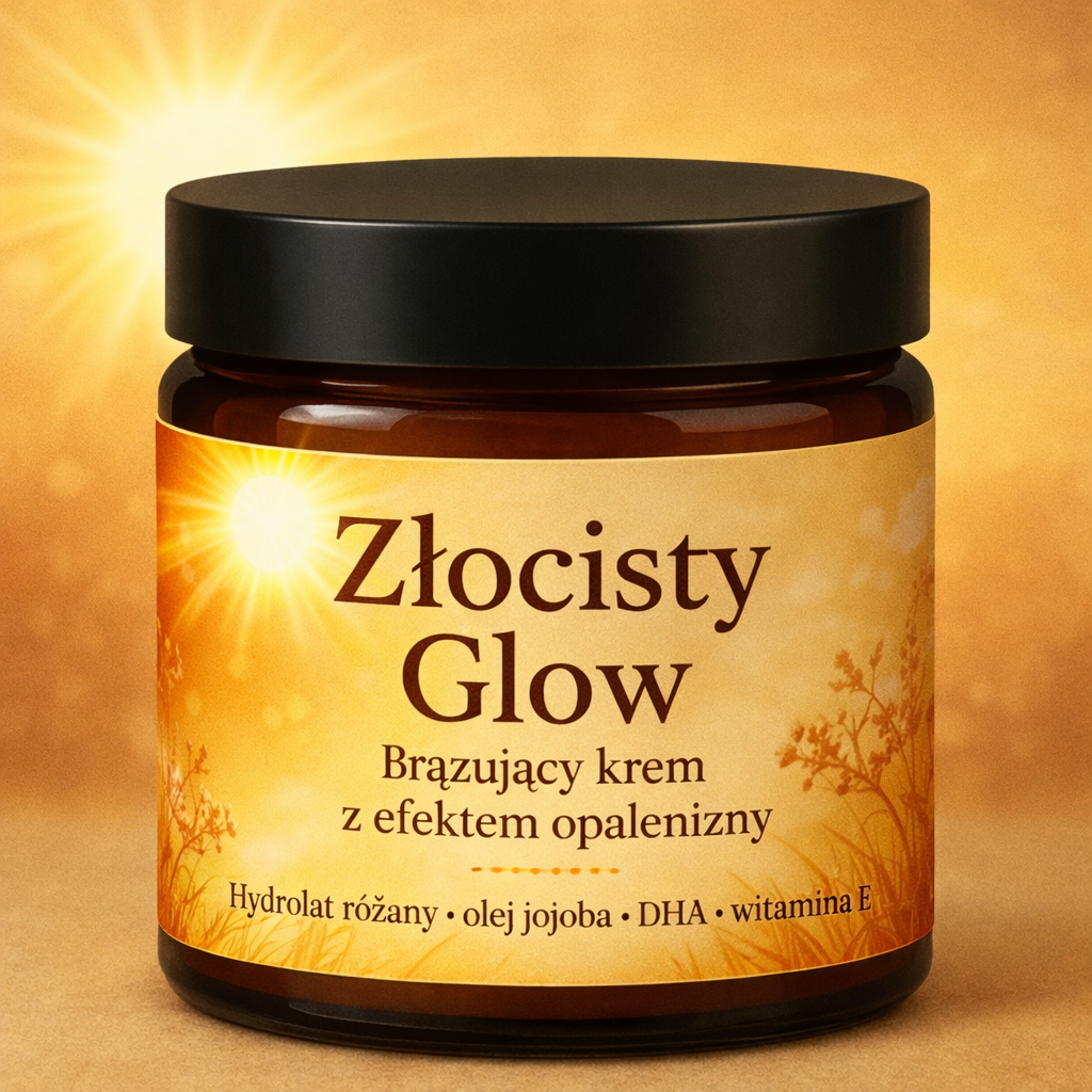 ✨ Złocisty Glow  Naturalny krem brązujący z efektem opalenizny-60 ML