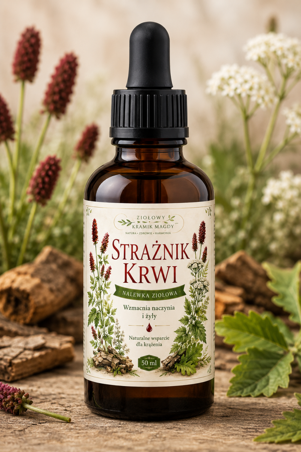 STRAŻNIK KRWI- NALEWKA Z KRWIŚCIĄGU 50 ML