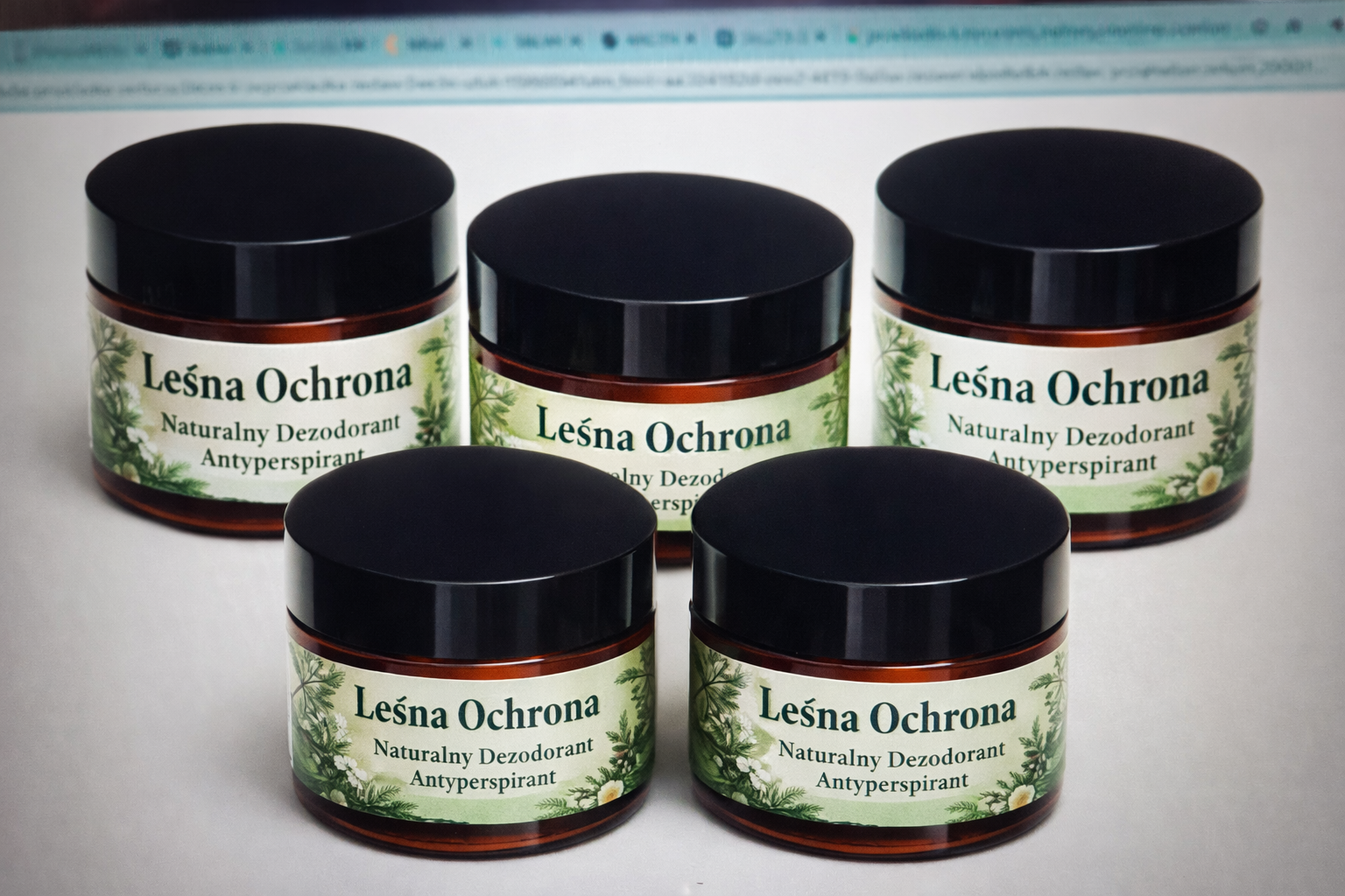 NATURALNY ANTYPERSPIRANT " LEŚNA OCHRONA" 60 ML