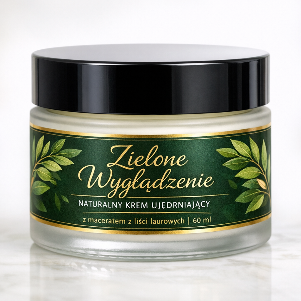 🌸 Krem „Zielone Wygładzenie” – 60 ml