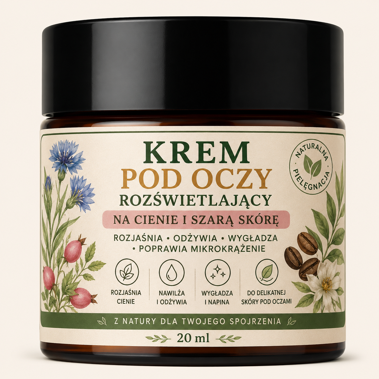 Rozświetlający Krem Pod Oczy  — 20 ml