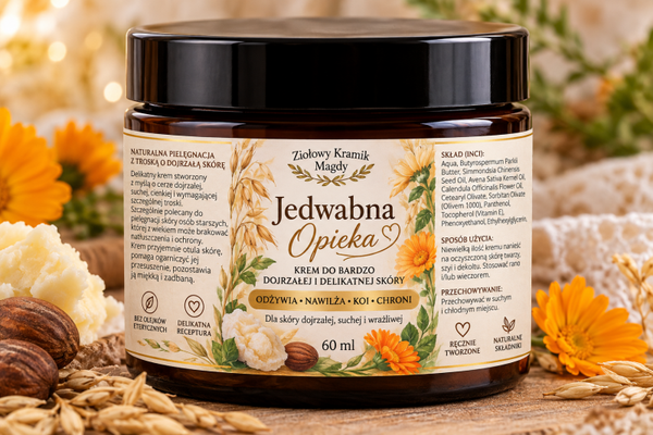 JEDWABNA OPIEKA – odrobina troski dla Babci, Prababci…-60 ML