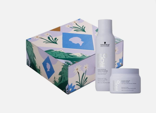 Schwarzkopf BLONDME Purple Toning Gift Set
