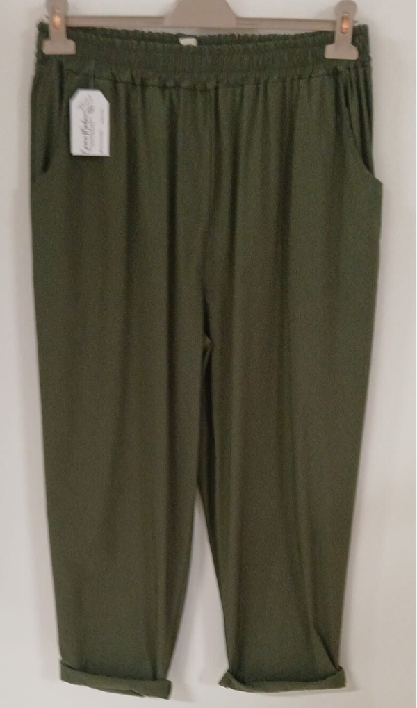 PANTALONE CON ELASTICO OVER