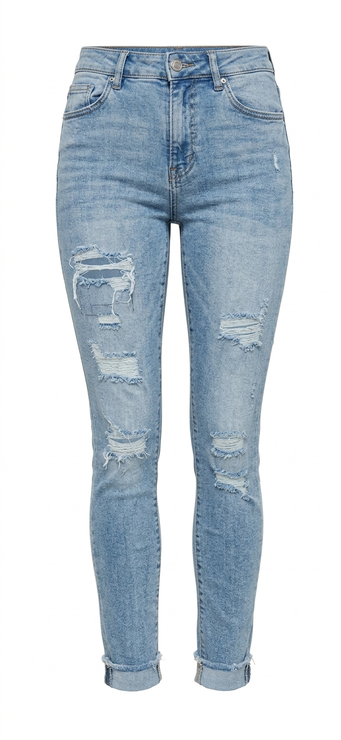JEANS STRAPPATO