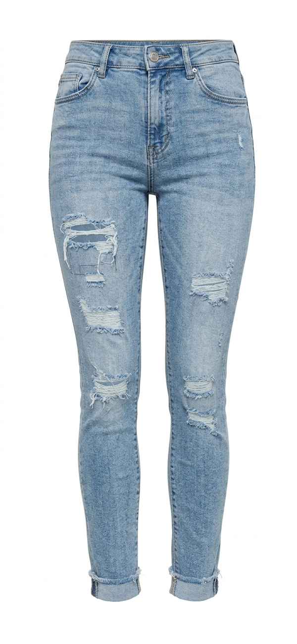 JEANS STRAPPATO