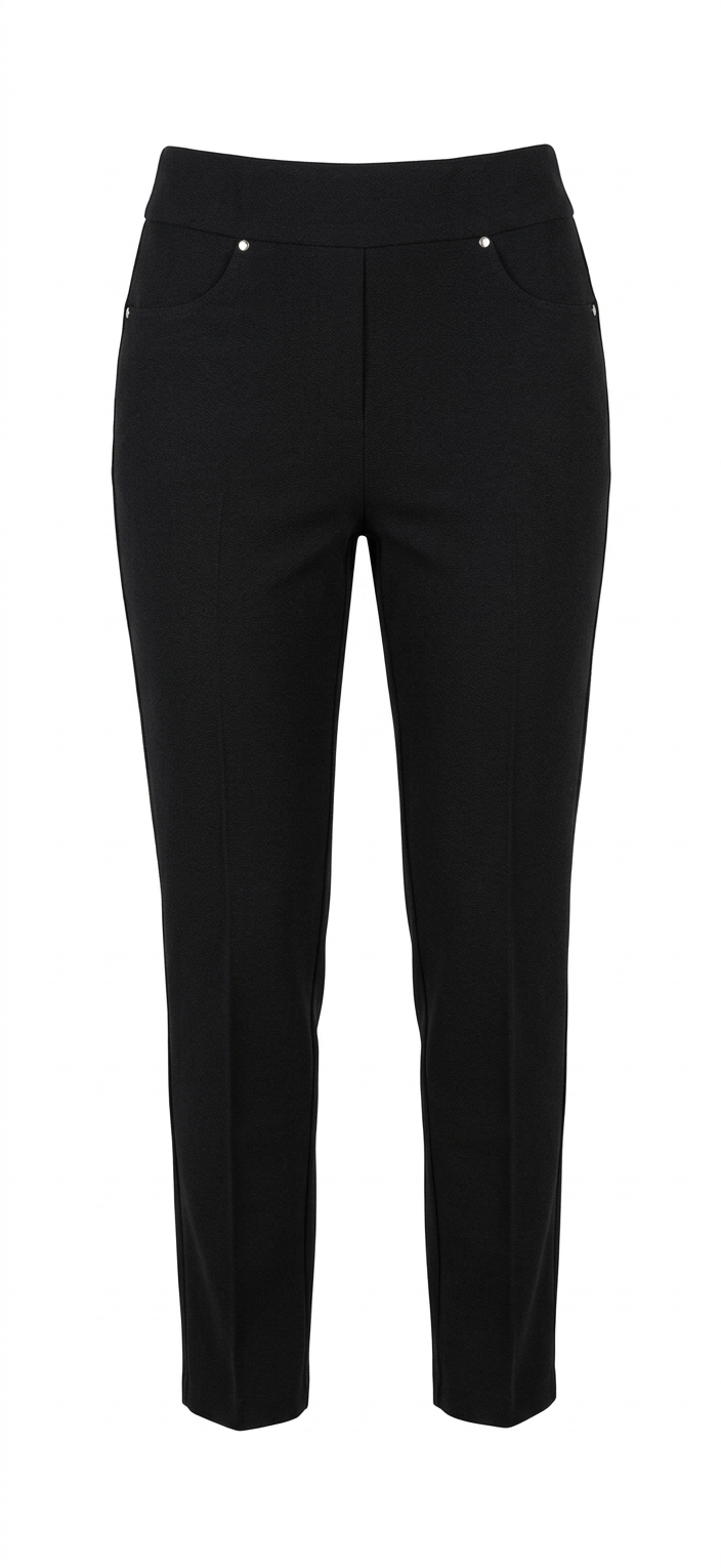 PANTALONE CON DUE STRAS