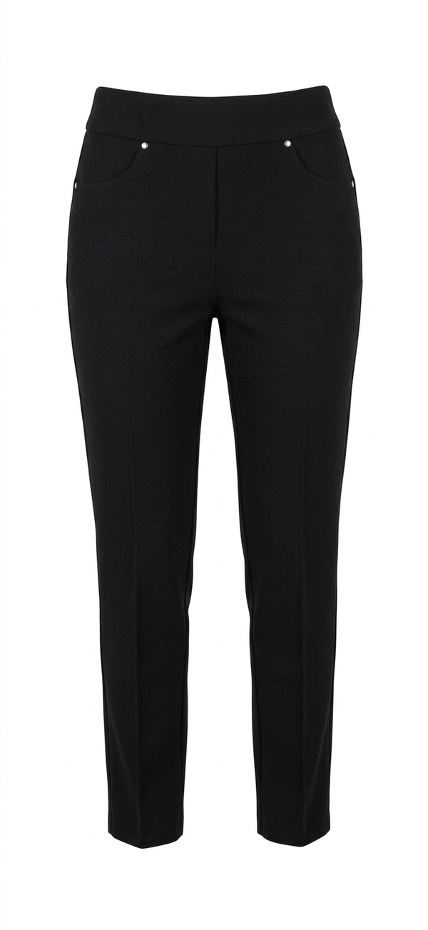 PANTALONE CON DUE STRAS