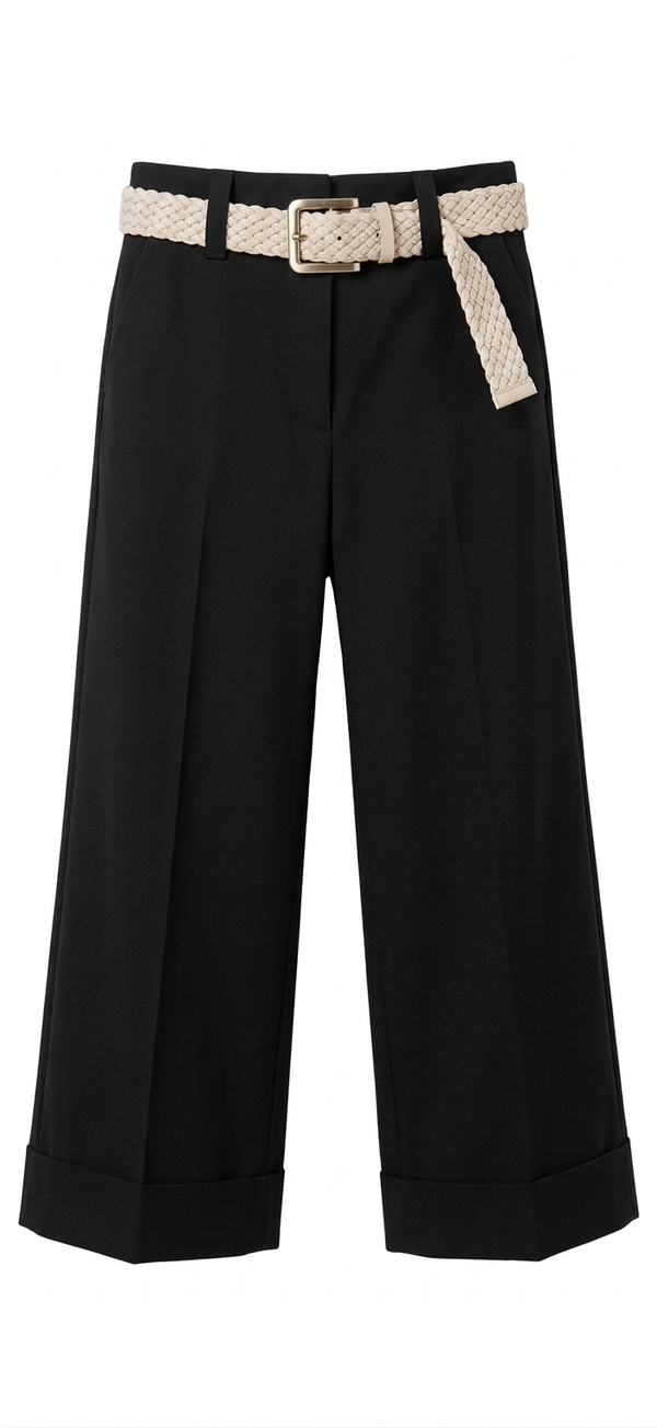PANTALONE CON ELASTICO IN VITA