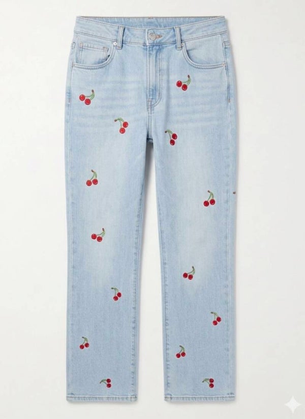JEANS CON CILIEGIE