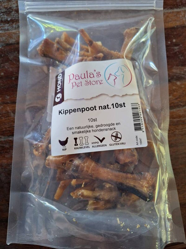 Kippenpoot nat.10st