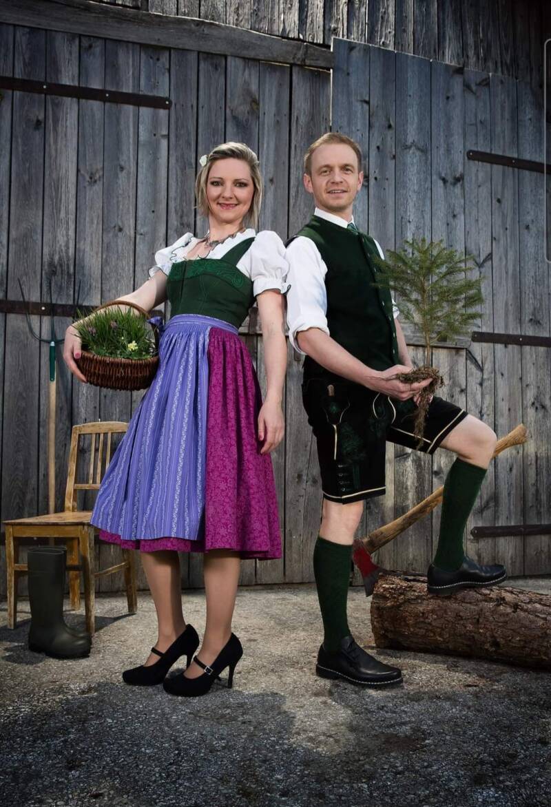 Katharina und Andreas bewirtschaften den Hof