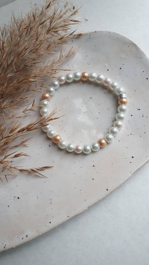 Armband parelmoerkralen