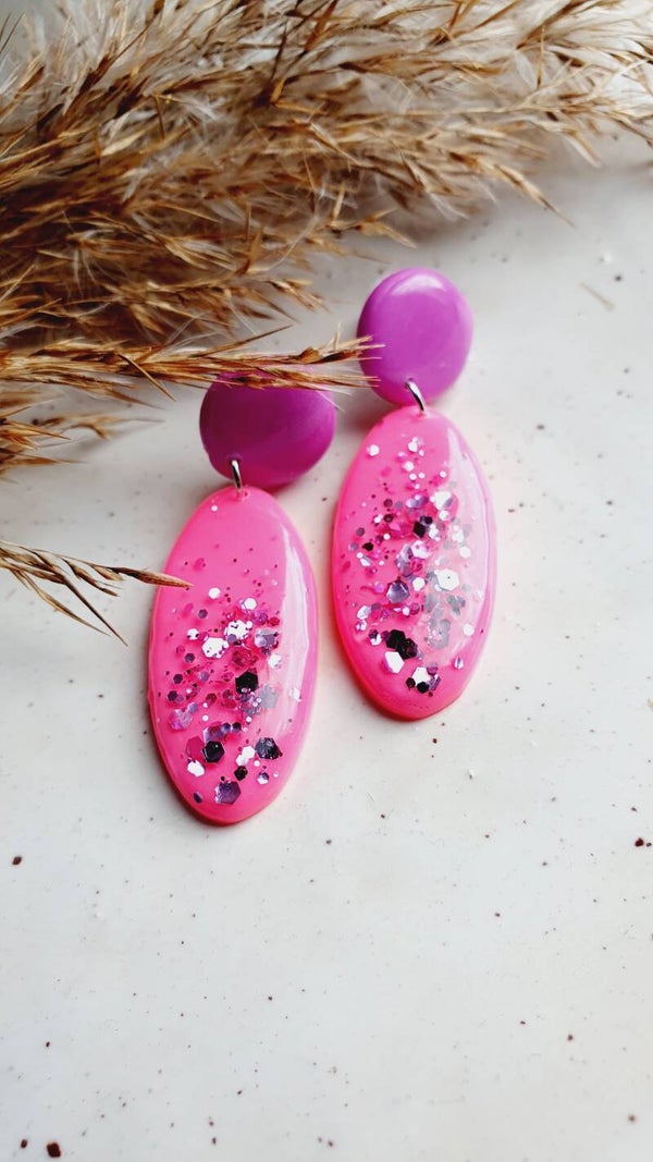 Hannah // neon-paars/roze