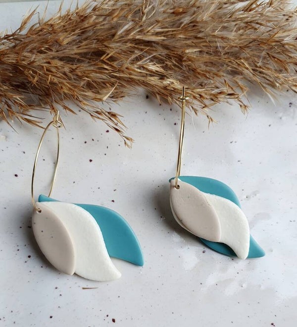 Leah // aardetinten - oceaan golf