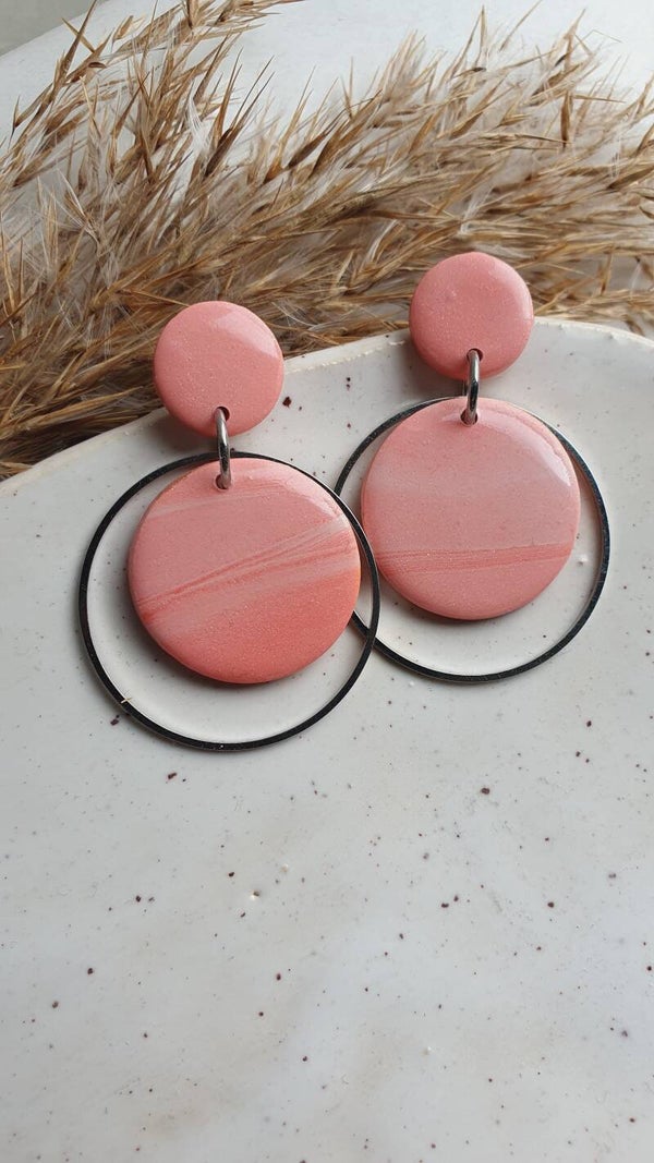 Circle's // koraalroze