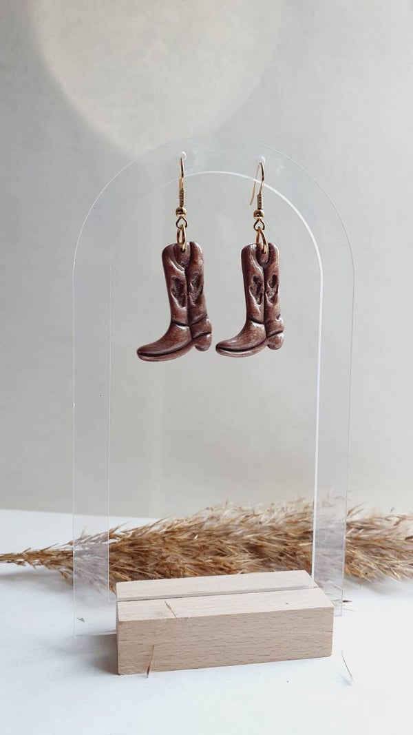 Cowboy boot // donkerbruin