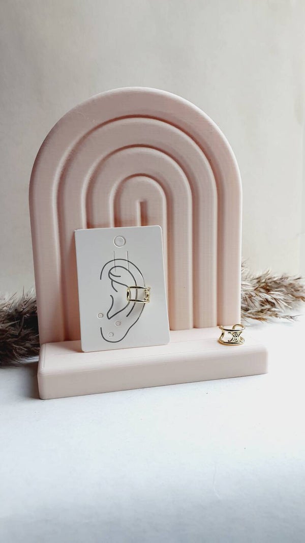 Ear cuff // brass TQ metaal goud