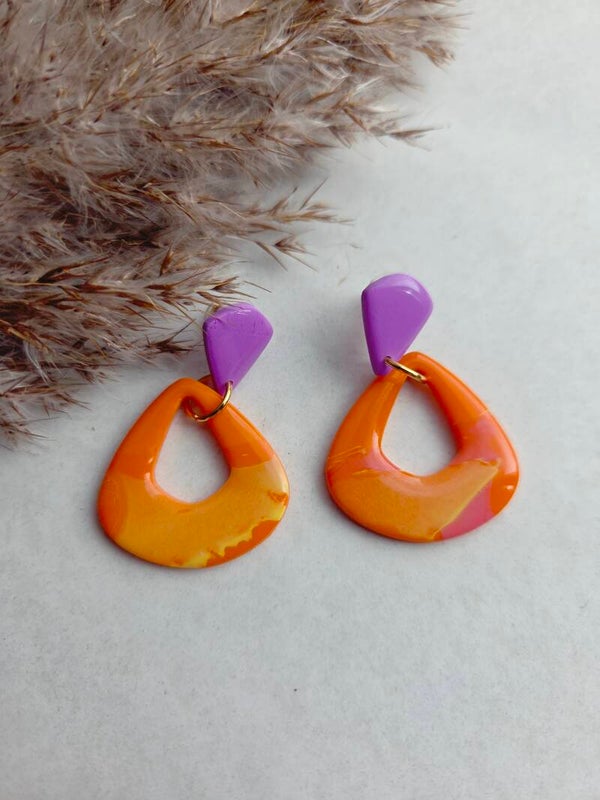 Vera // oranje - lila - geel