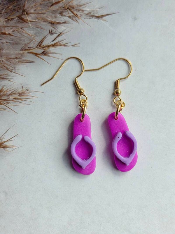 Flipflops // fuchsia - lila