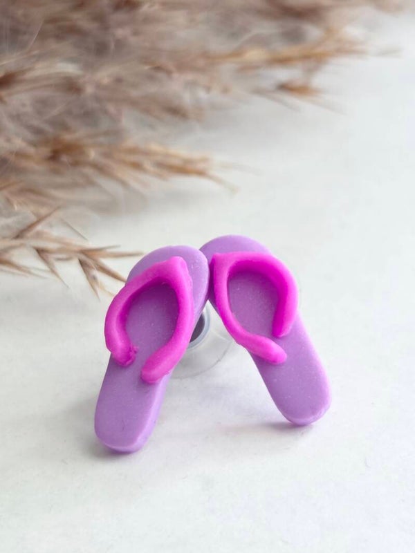 Flipflops // lila - fuchsia