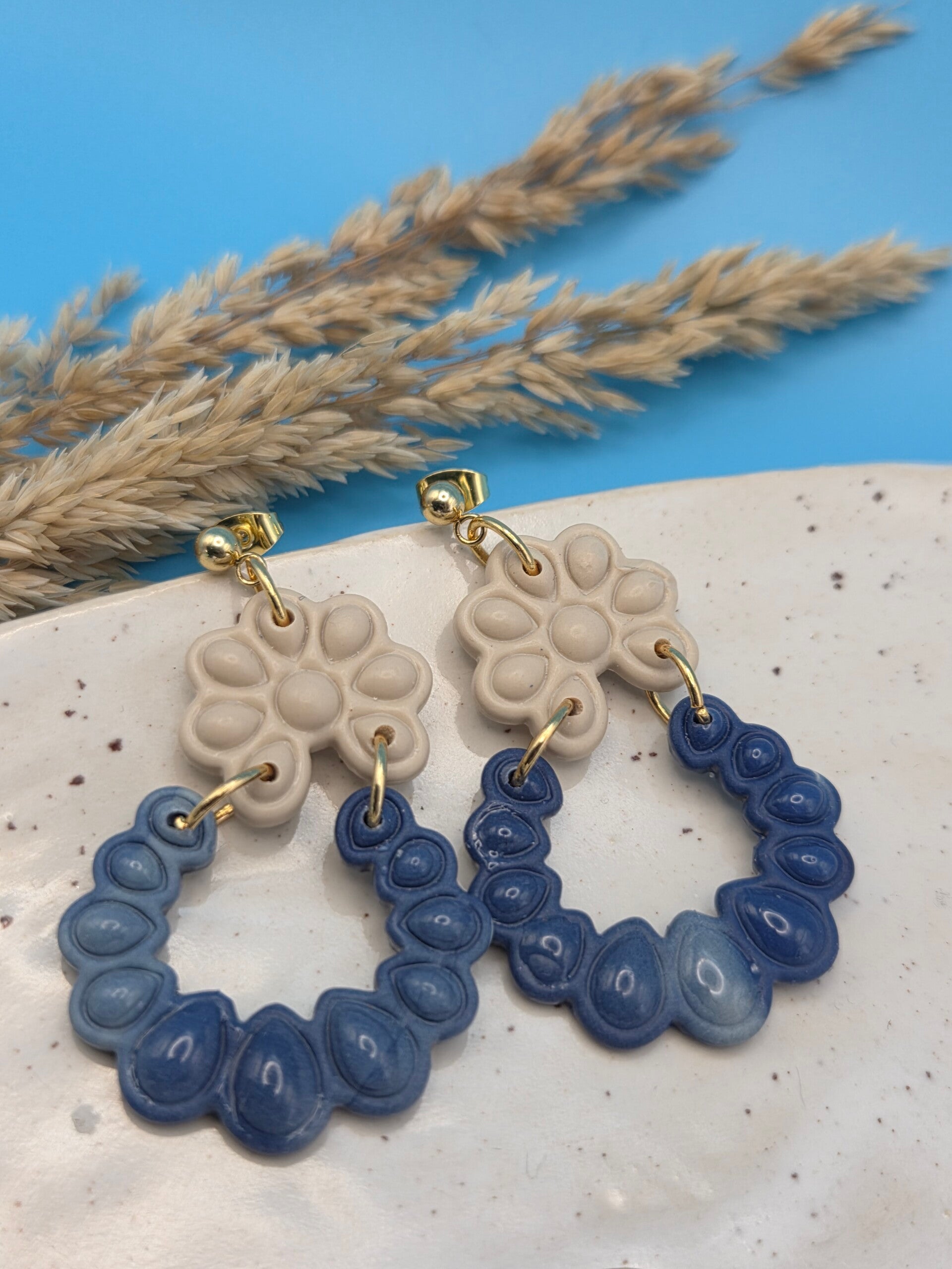 Kinly // saharabeige - blauw