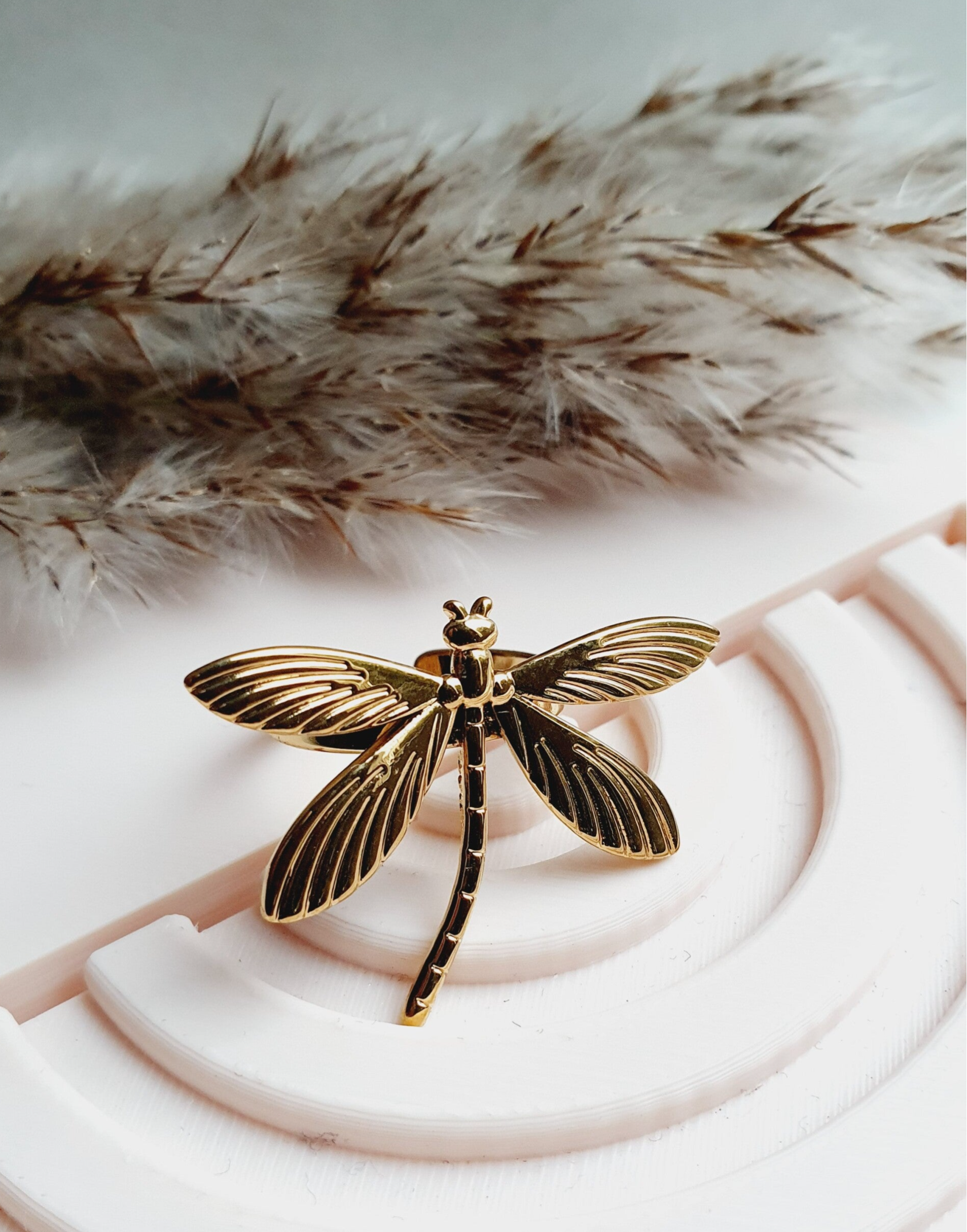 Ring libelle // gold