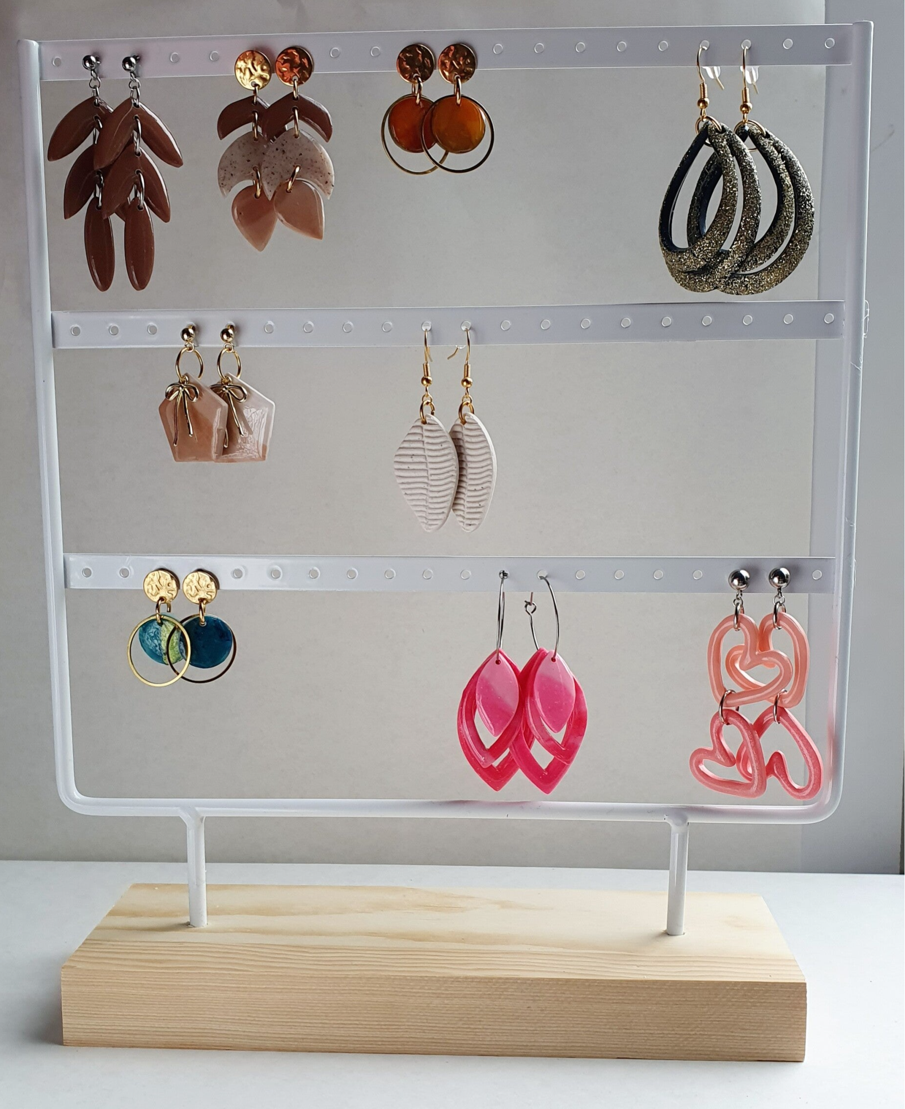 Oorbellenrek, 3-laags