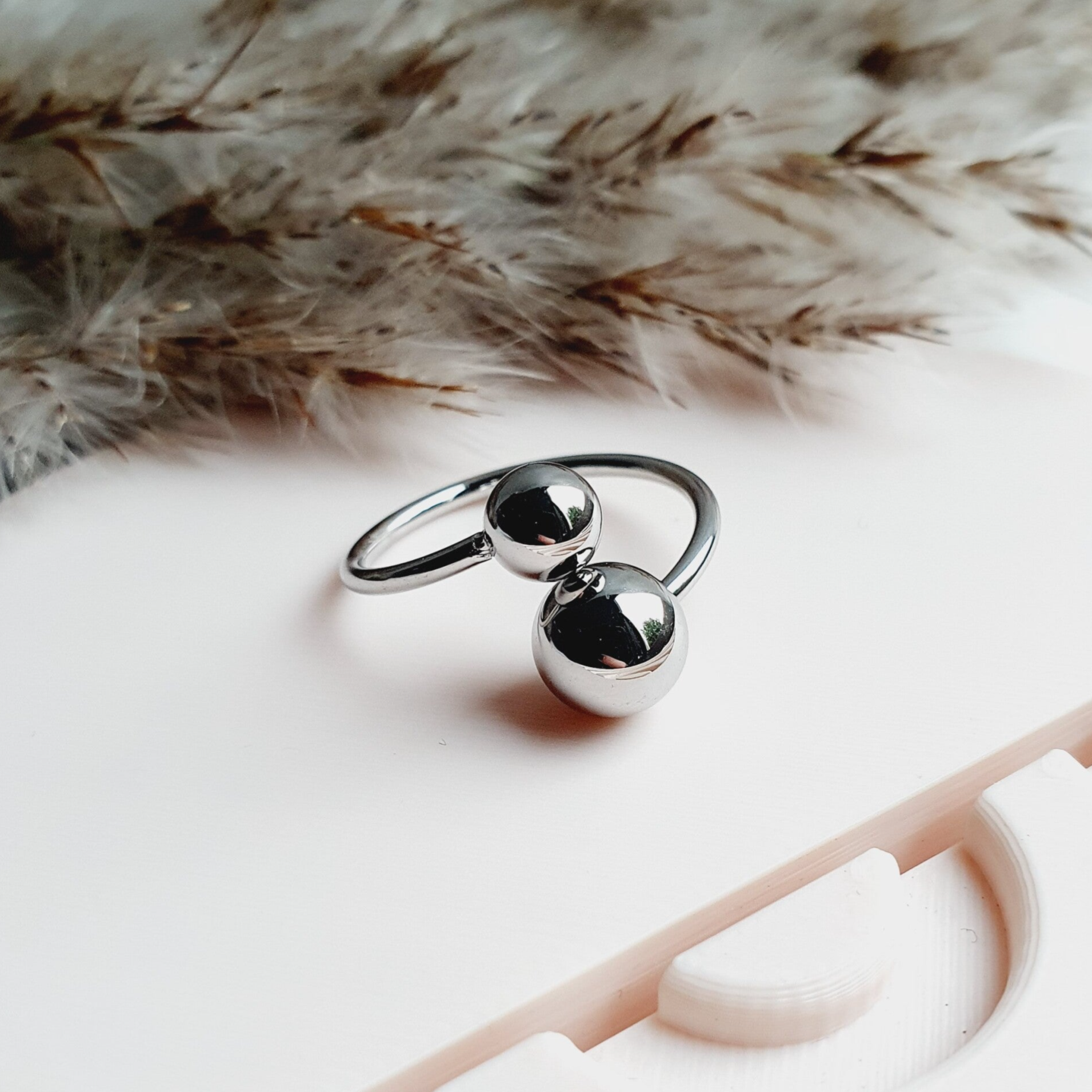 Ring Bollen // silver