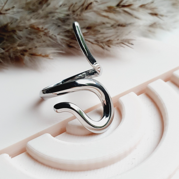 Ring Slang // silver