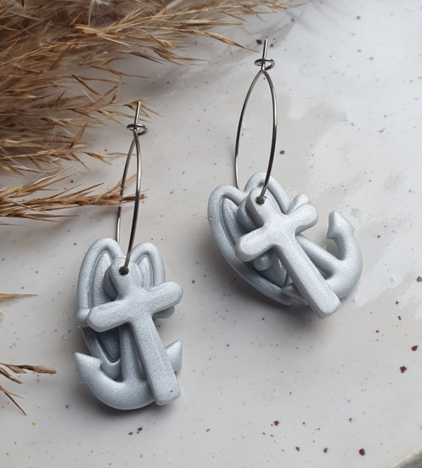 Faith-hope-love // metallic zilver