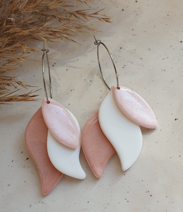 Leah // lichtroze-wit-taupe