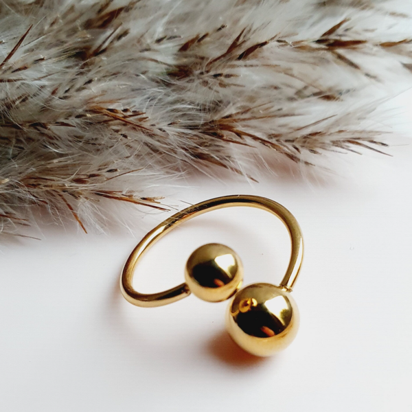 Ring Bollen // gold