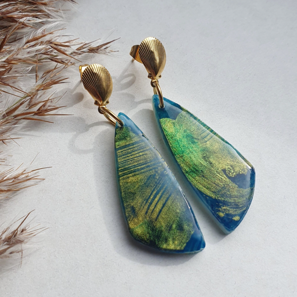 Alice // blauwgroen-goud