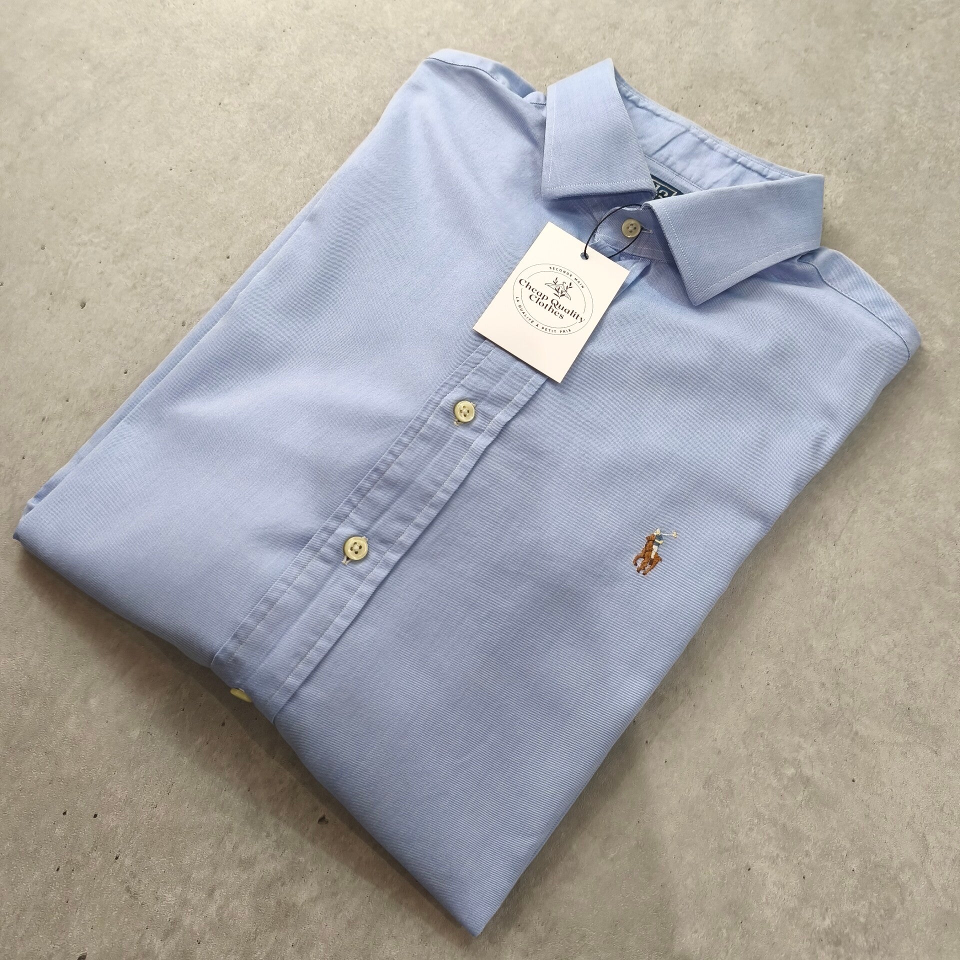 Chemise Polo Ralph Lauren - Bleu Ciel - Taille XL / XXL