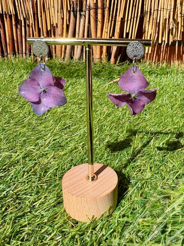 Pendientes Hortensia
