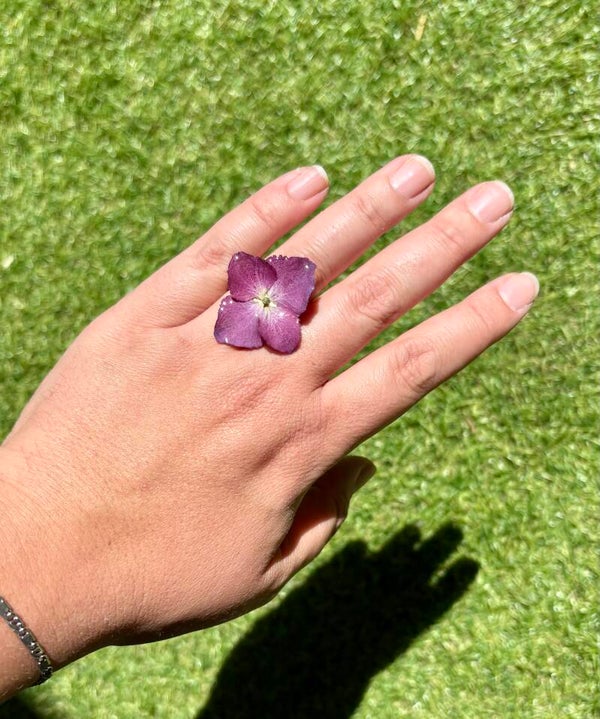 Anillo Hortensia