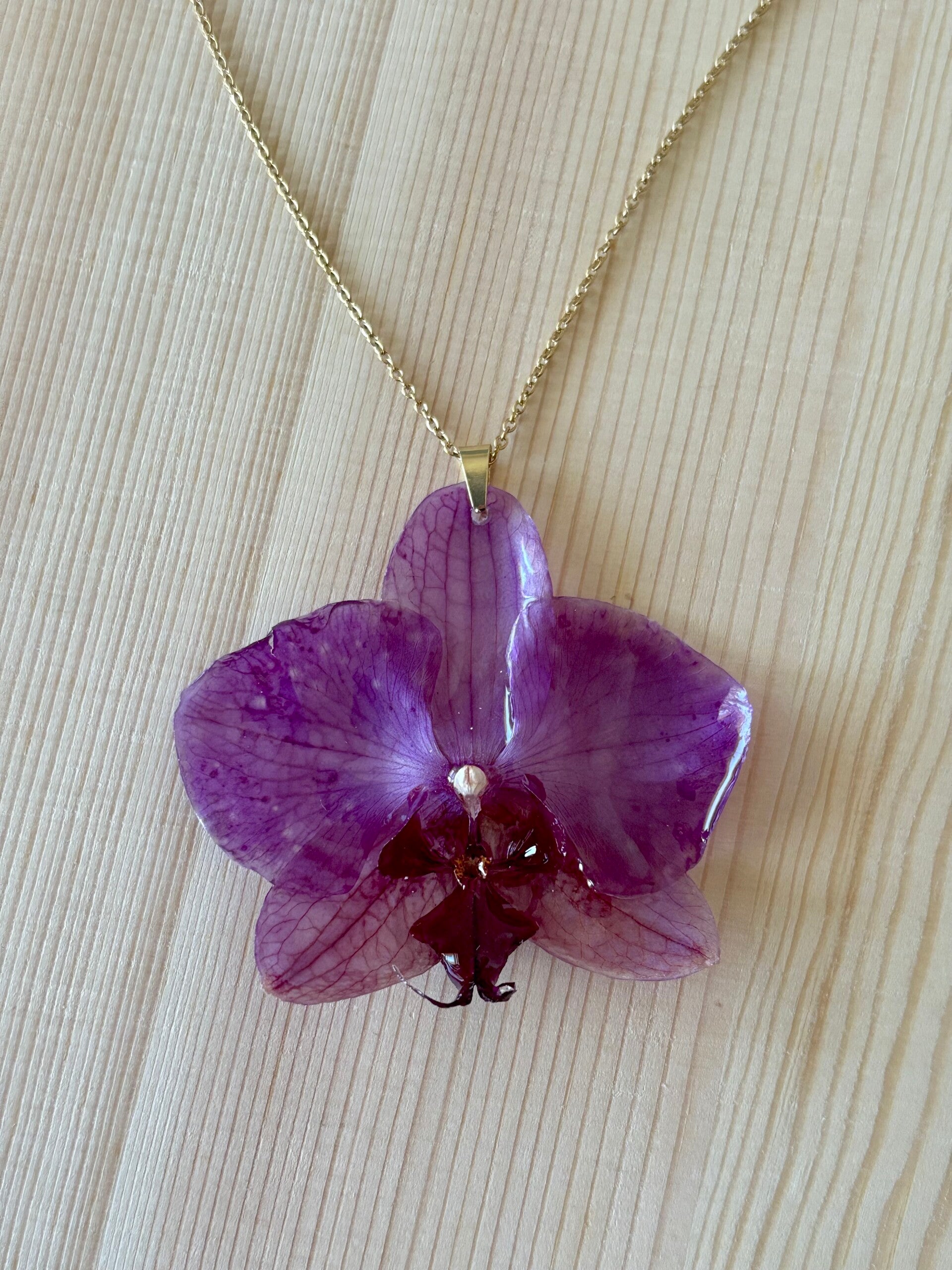 Collar Orquídea