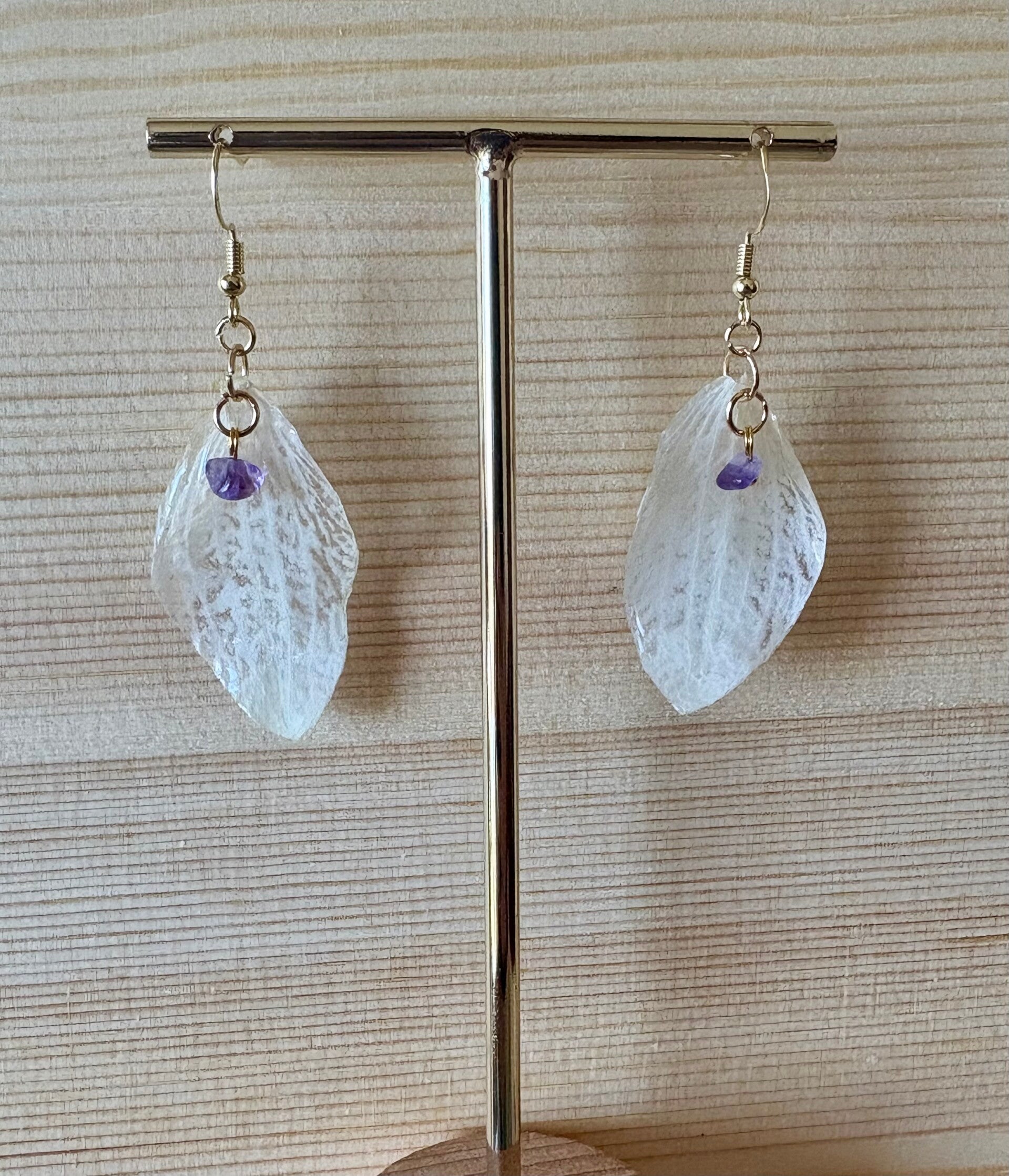 Pendientes Orquídea