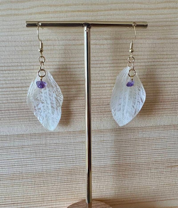 Pendientes Orquídea