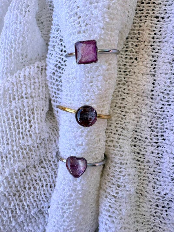 Anillo pétalo