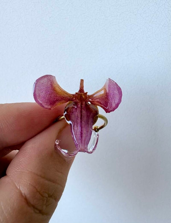 Anillo Orquídea