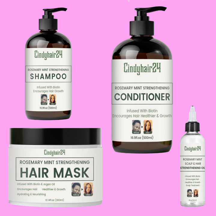 SHAMPOO x CONDITIONER x HAIR MASK x OIL COMBO