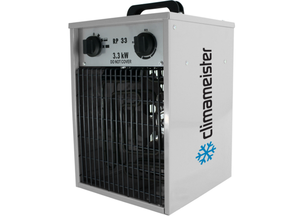 Climameister RP 33 – Compacte elektrische heater 3,3 kW (230 V)