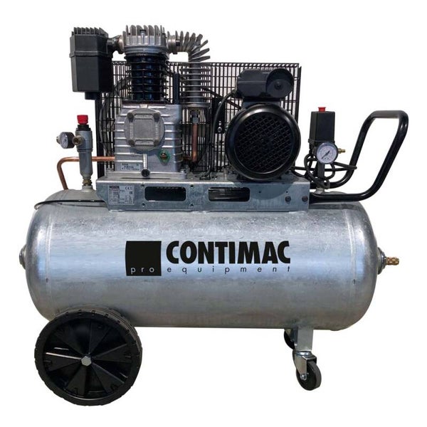 Contimac Compressor CM455/10/90W GALVA – 3 PK, 10 bar, 90 liter